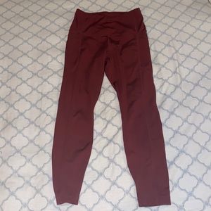 90 Degree Dark Orange Leggings